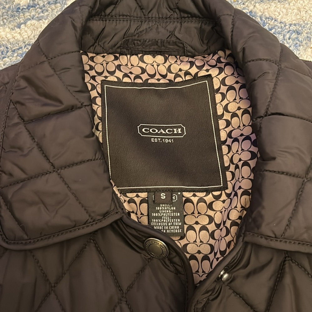 Coach quilted jacket - Picture 4 of 4